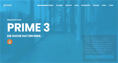 Desktop Screenshot of prime-real.de