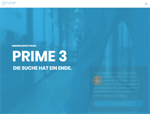 Tablet Screenshot of prime-real.de